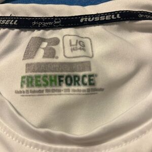 Russell White Athletic Shirt